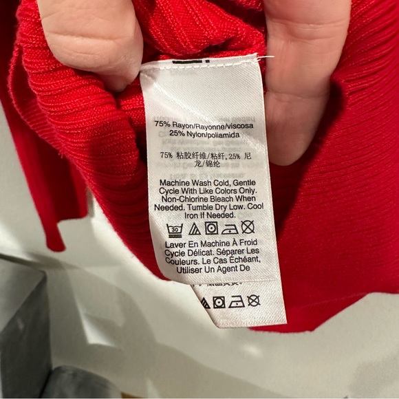 DKNY Women’s Scarlett Solid Ribbed Turtleneck Sweater - Picture 12 of 12